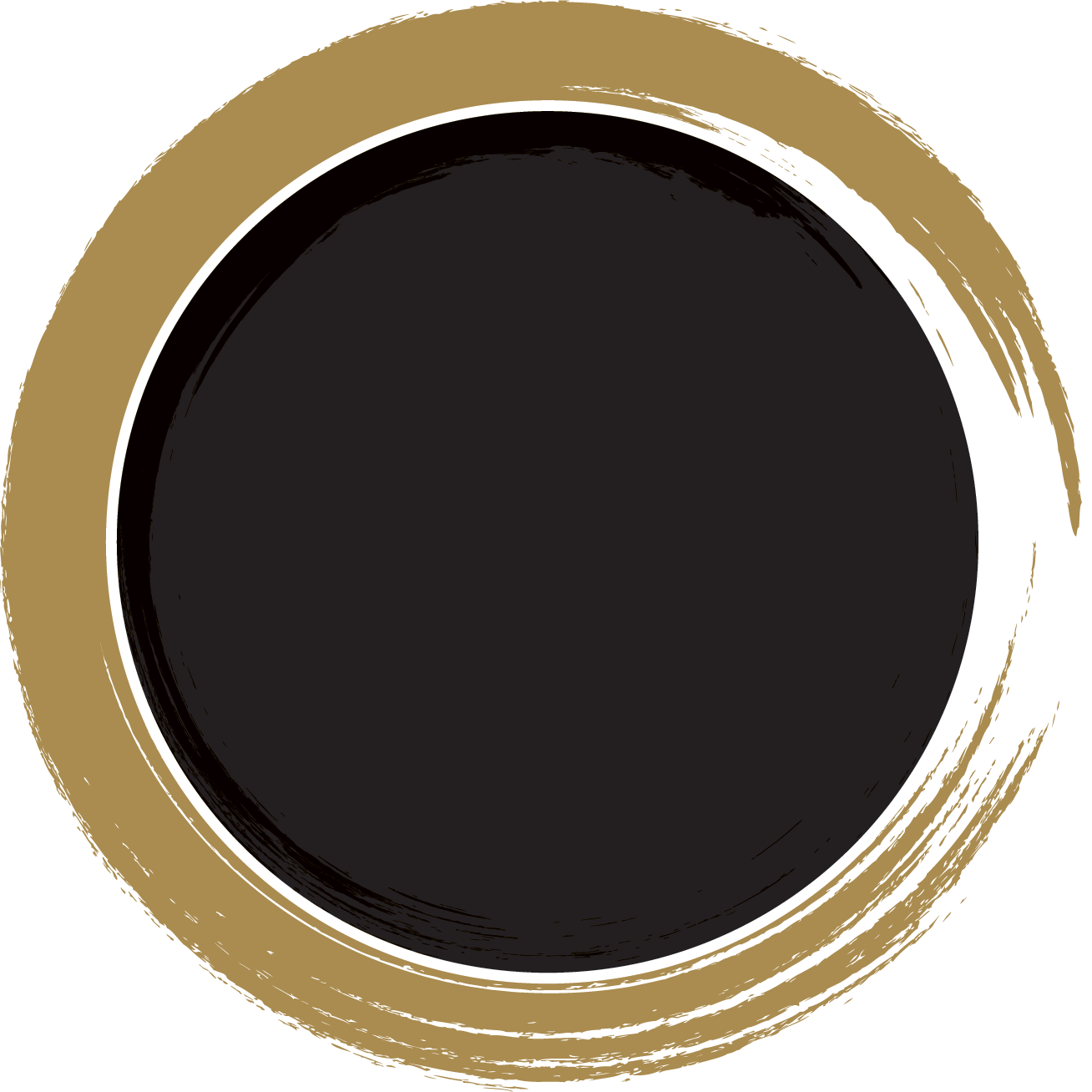 Decorative Gold Circle