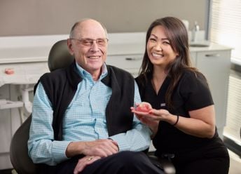 ArchONE patient smiling