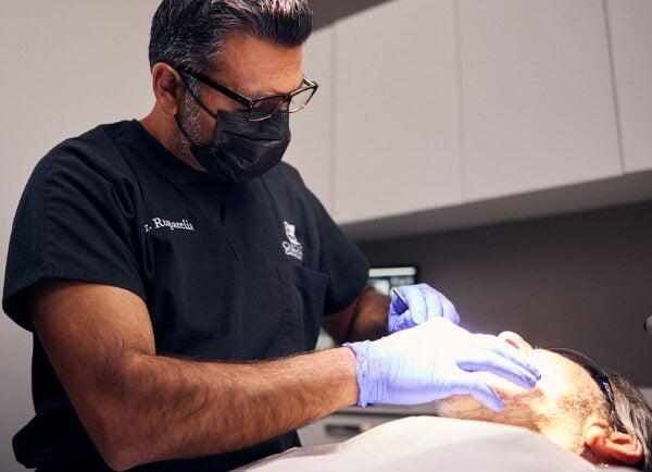 Doctor Treating Patient